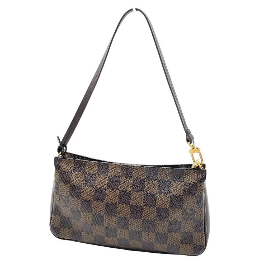 Louis Vuitton Vintage Damier Ebene Navona Pochette Accessories Bag W/Bag & Box - Picture 9 of 15